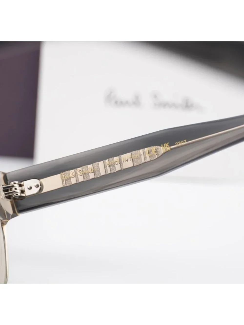 Paul Smith PSSN097 HIGHGATE 278 Square Sunglasses - Sand  / Blue